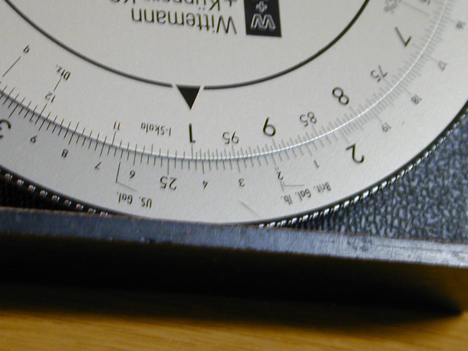 Calcolatrici tascabili: RIEGER  RECHENSCHEIBE, CIRCULAR SLIDE RULE – Usato da Oberursel venduto da swinger-ecki 4