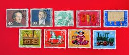 PRO PATRIA SATZ 198 EUROPA 640 670 677 1980 1982 1983 ET NEU