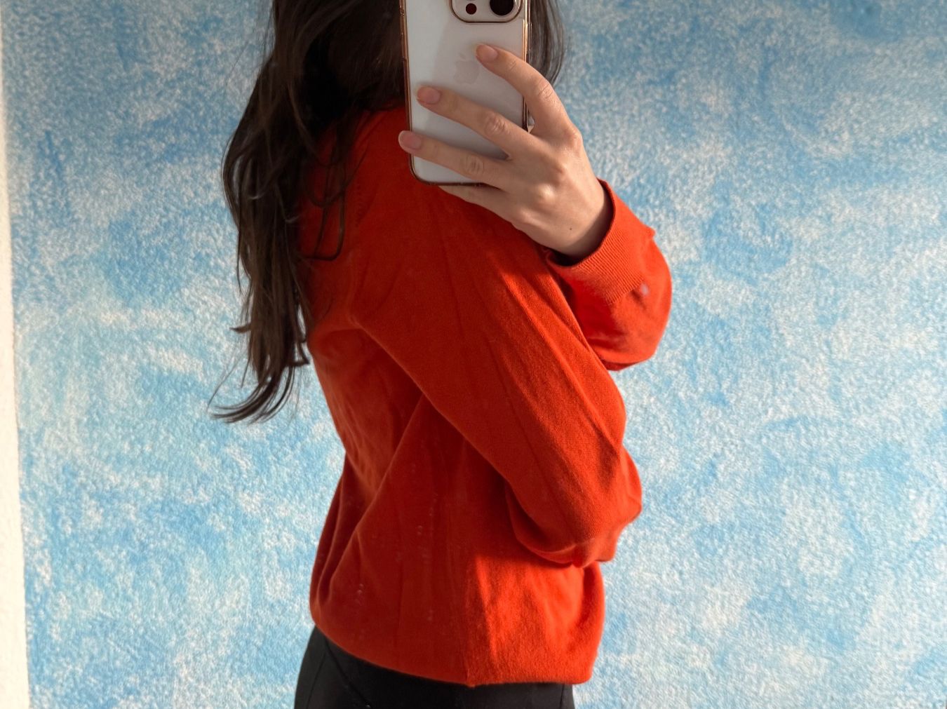 Tommy Hilfiger Pullover & Sweatshirts: Tommy Hilfiger Pullover orange – Neu (gemäss Beschreibung) aus Altendorf von Ga04 1