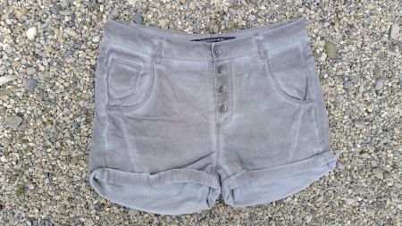 Short praline BROADWAY, taille M, 4x poches, coton