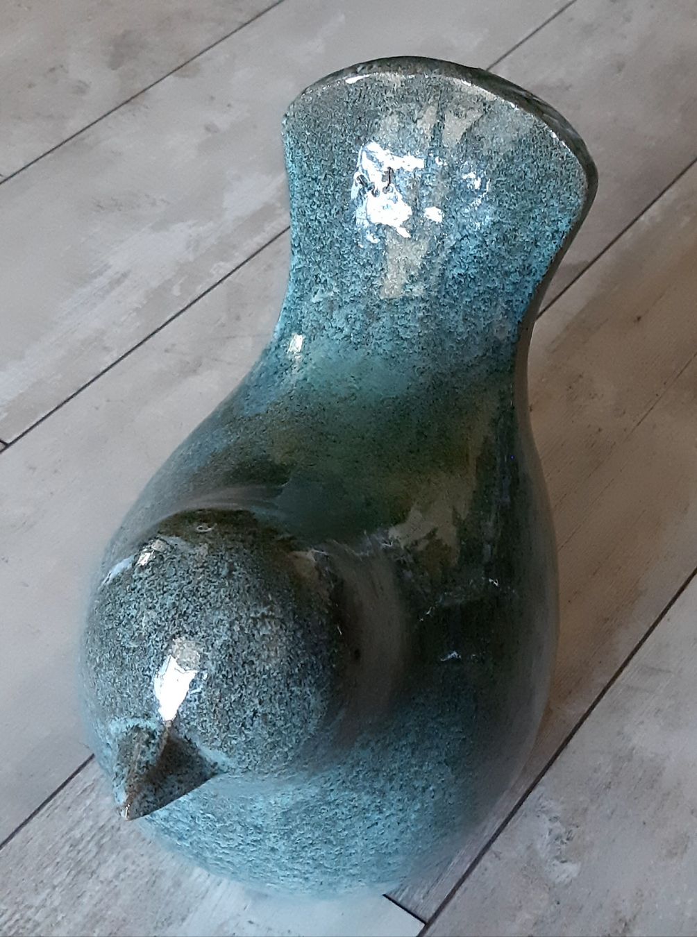 Skulpturen & Statuen: Grosser Keramik Vogel  -  Einzelstück  -  handgemacht – Neu (gemäss Beschreibung) aus Tagelswangen von BrigittaC01 4