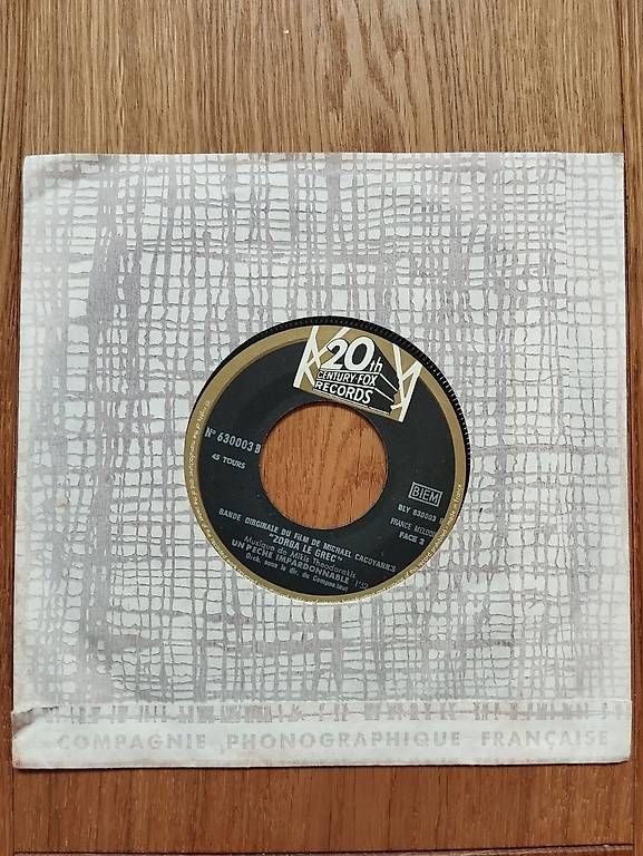 Dischi in vinile: Mikis Theodorakis "La Danse de Zorba" 7" – Usato da Biel/Bienne venduto da sli_679k 1