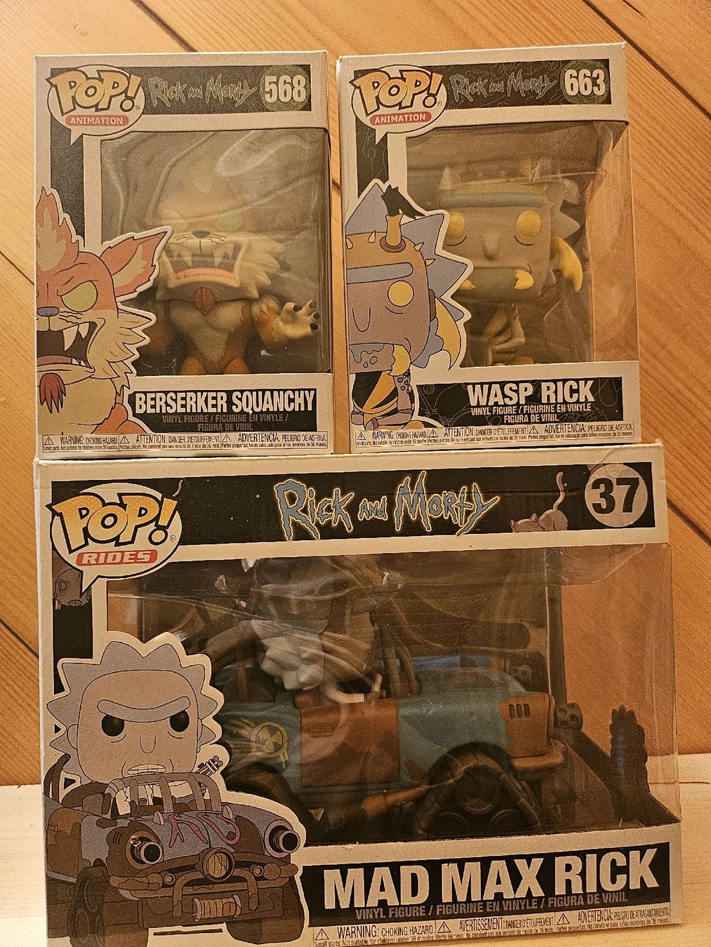 Funko Statuette: lot funko pop rick et morty – Nuovo (secondo la descrizione) da Chavannes-sous-orsonnens venduto da nes_cb72