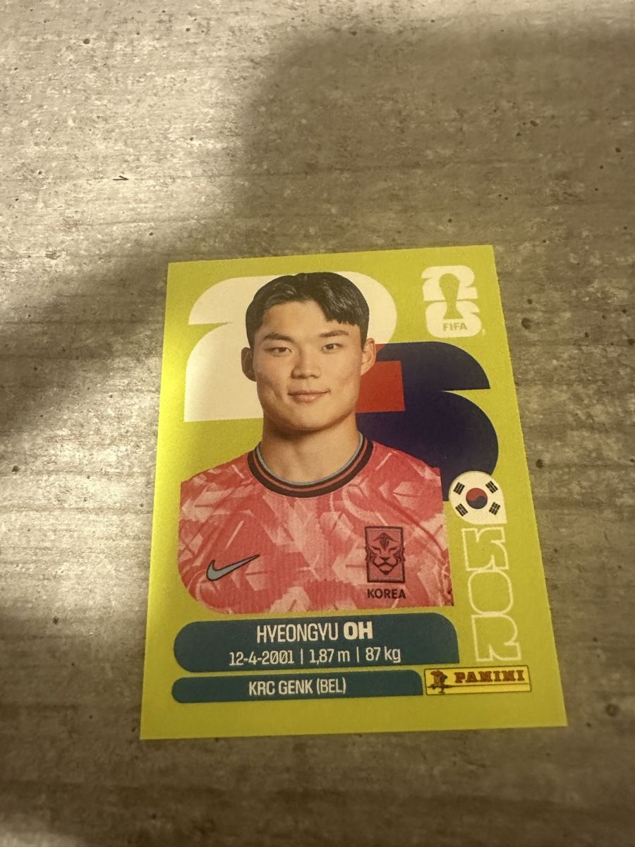 Panini Carte collezionabili: KOR 20 , FIFA WORLD CUP 2026 PANINI – Nuovo (secondo la descrizione) da Frauenfeld venduto da 1PegPeg1