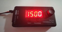 Servo-Tester zum Prüfen aller analogen und digitalen Servos