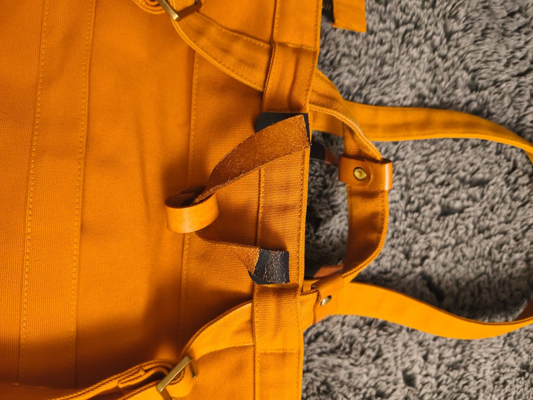 Ta Tha Ta Zaini: Ta.Tha.Ta. Tasche Rucksack senfgelb – Usato da Uster venduto da zebralino 3