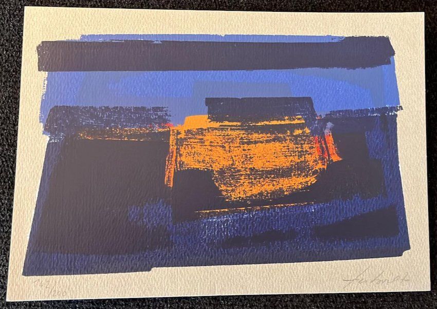 Serigrafie, Siebdruck, von Pierre Terbois (ID b3140) 1