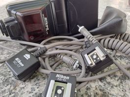 Nikon SB24 Blitz und TTL Kabel