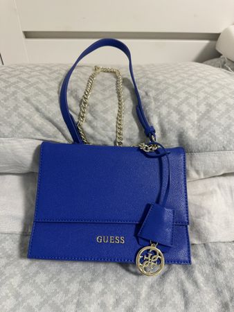 Guess Handtasche, neuwertig, blau