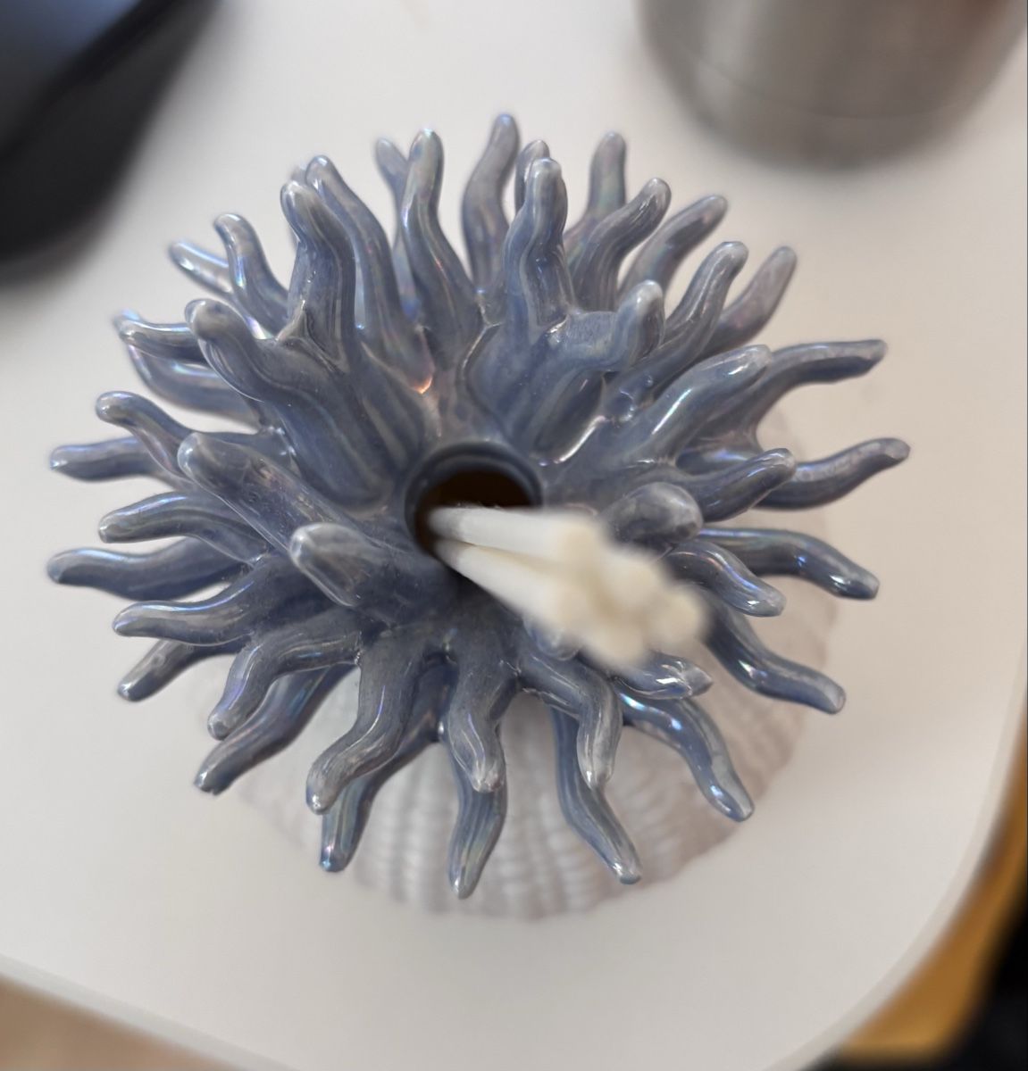 Alle Dekorationen: Decorative ceramic sea urchin, summer home decor item – Gebraucht aus Biel/Bienne von rob_25s7 1