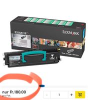 neuer Lexmark E250A11E Toner schwarz, original