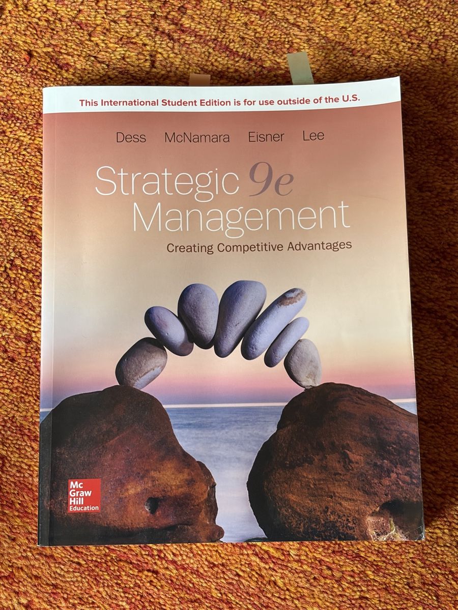 Libri: Buch Strategic 9e Management – Usato da Latterbach venduto da Bbutz98
