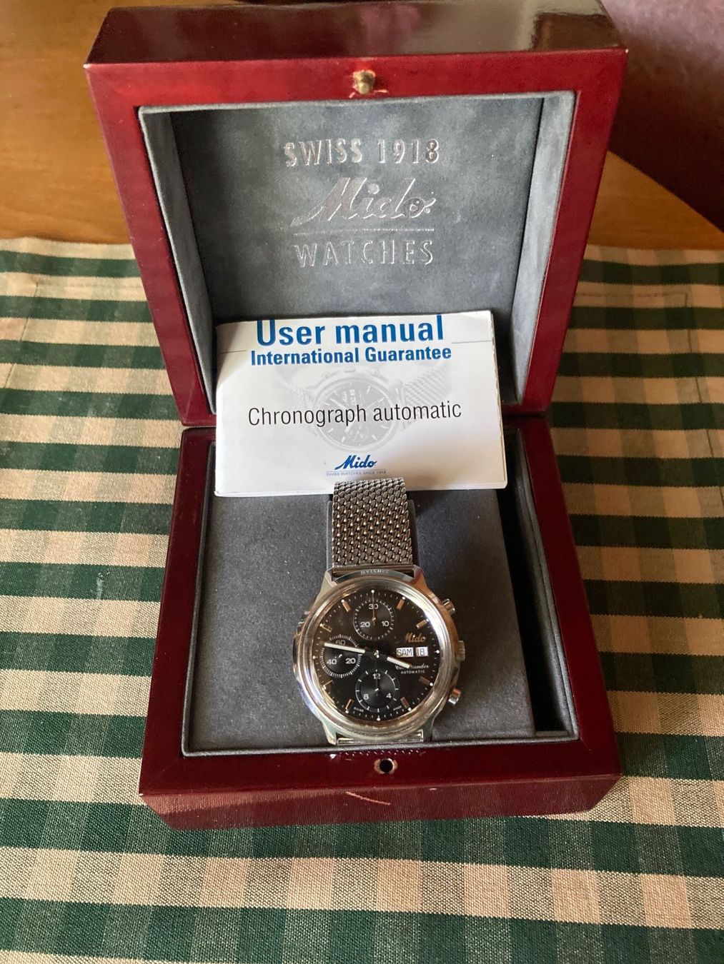Mido Montres: Mido Chronograph mit Tag und Datum – D'occasion à Allschwil par Urukhund 2