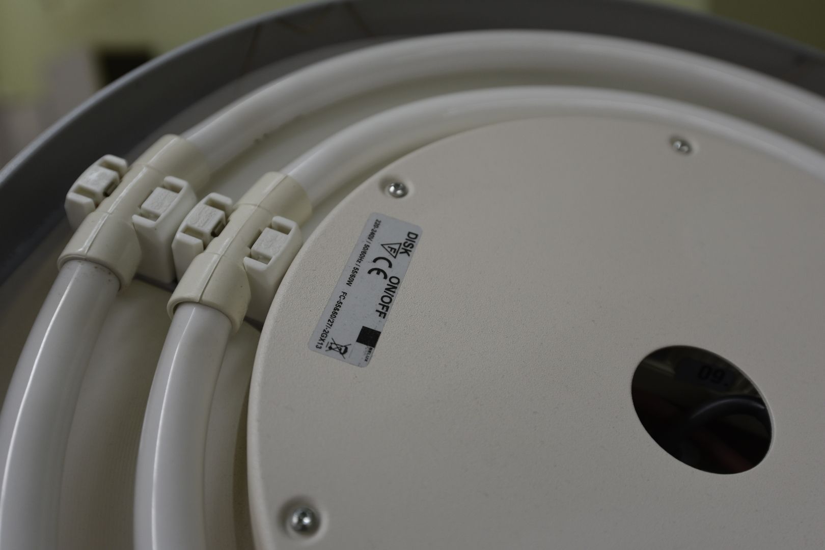 Belux Lampade: Designer Lampe Belux Disk – Usato da Lichtensteig venduto da Polsterwerk 1