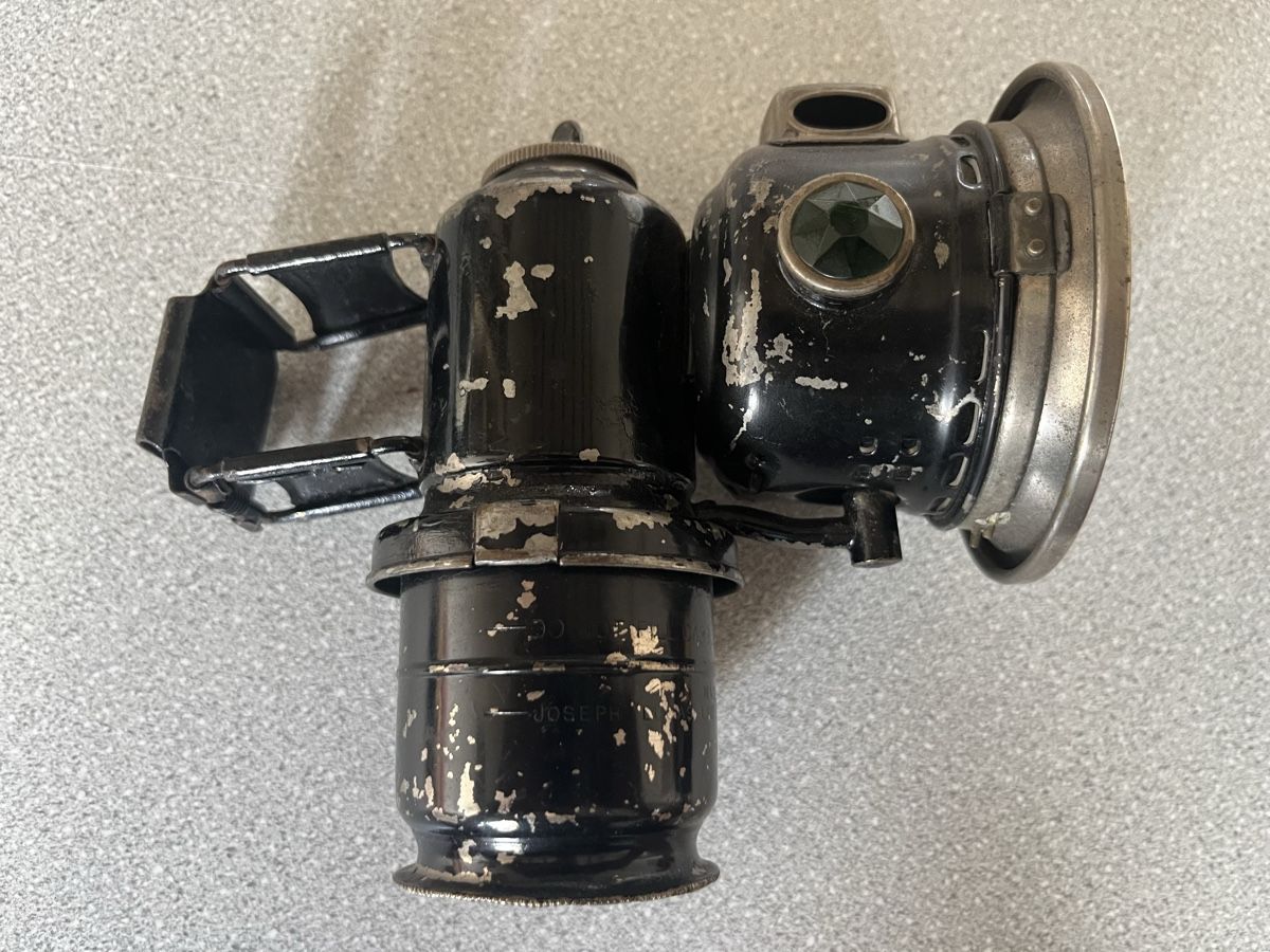 Lampade: Antike Velo Karbidlampe – Difettoso da Münchenstein venduto da Inflames1