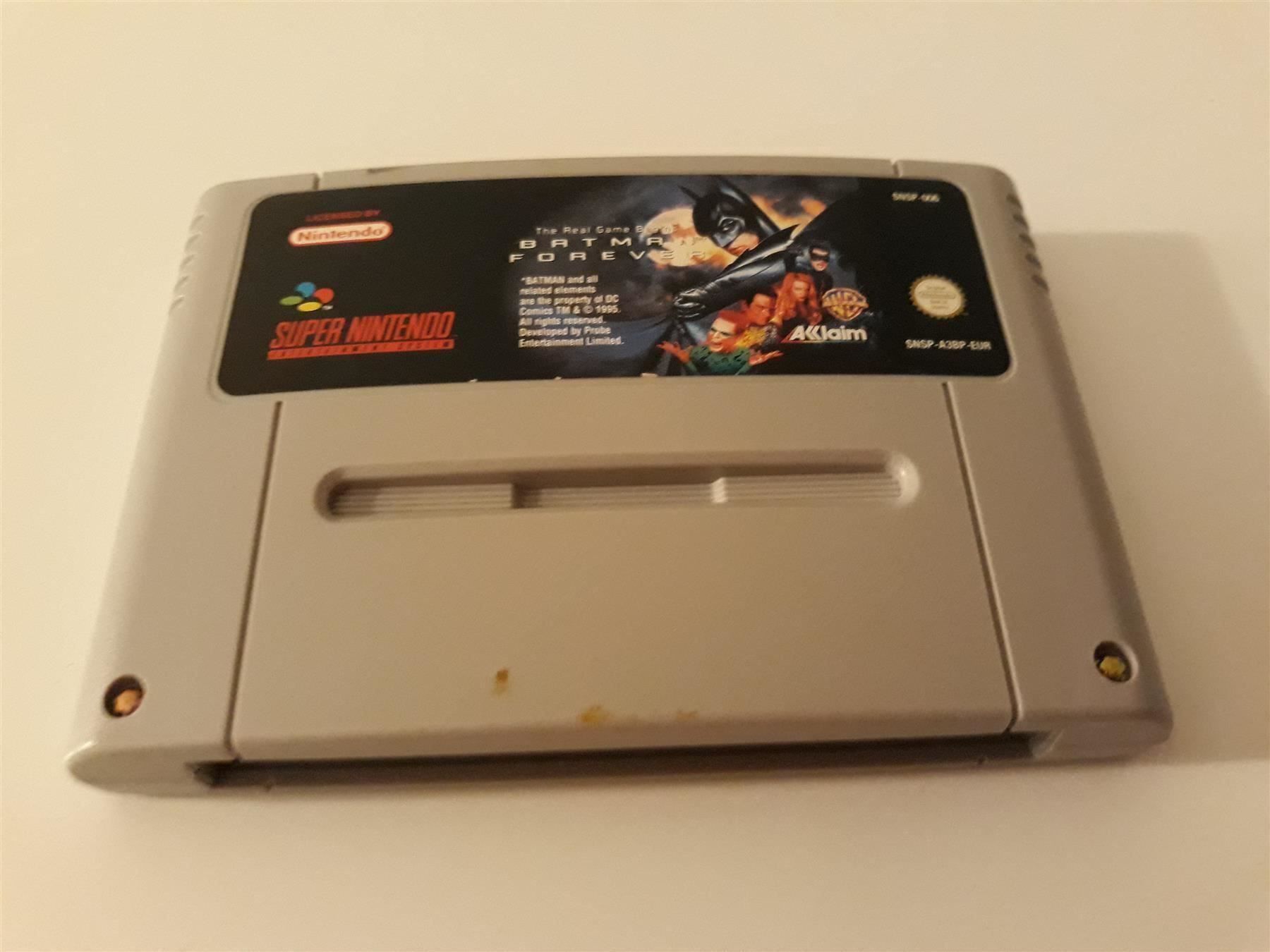 Giochi: Batman Forever Super Nintendo SNES Spiel – Usato da Aarau venduto da Kaesekuchen2000