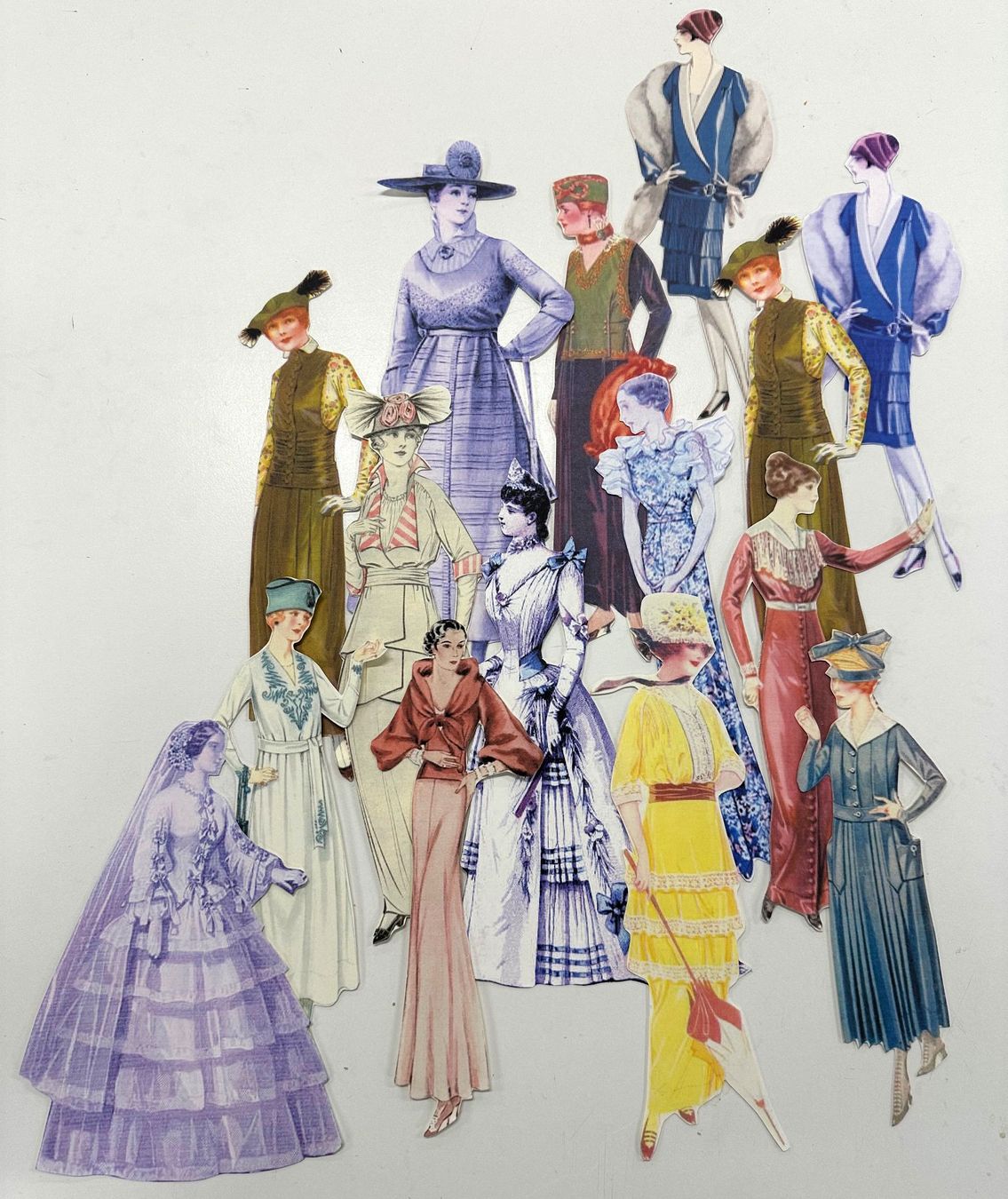 Tutte le decorazioni: Paperdolls, Papierpuppen – Nuovo (secondo la descrizione) da St. Gallen venduto da winona04 5