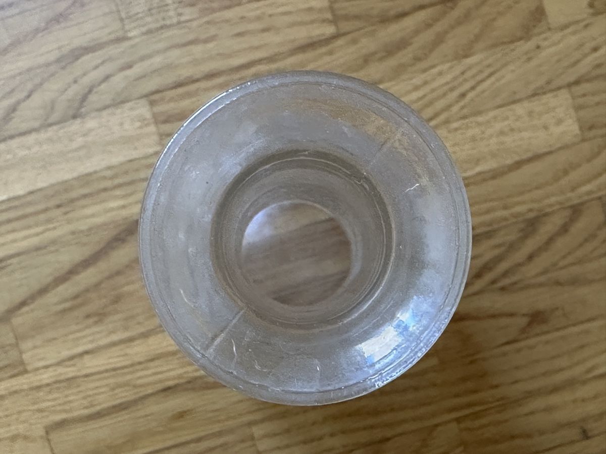 Vasen & Gefässe: Flower vase glass vintage – Gebraucht aus Lausanne von brixton 1