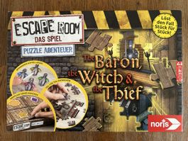 Escape Room Puzzle Abenteuer: Baron, Hexe & Dieb - Neuwertig