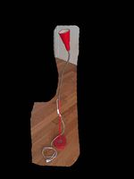 Lampe rouge