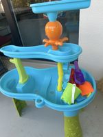 Water Table Octopus Sand and Water Play Toy Blue Green