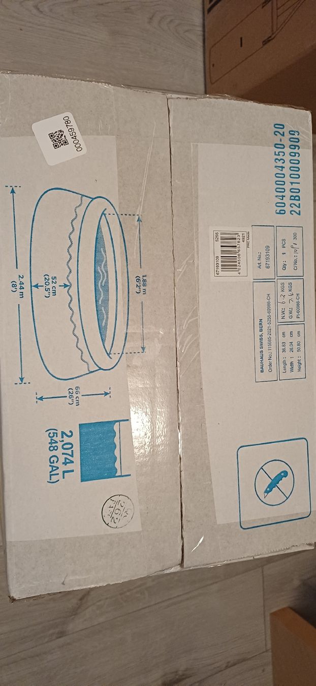 Piscine: Summer Waves Quick Set Pool 244cm NEU & OVP – Nuovo e nell'imballaggio originale da Staffelbach venduto da nad_k9f9 1