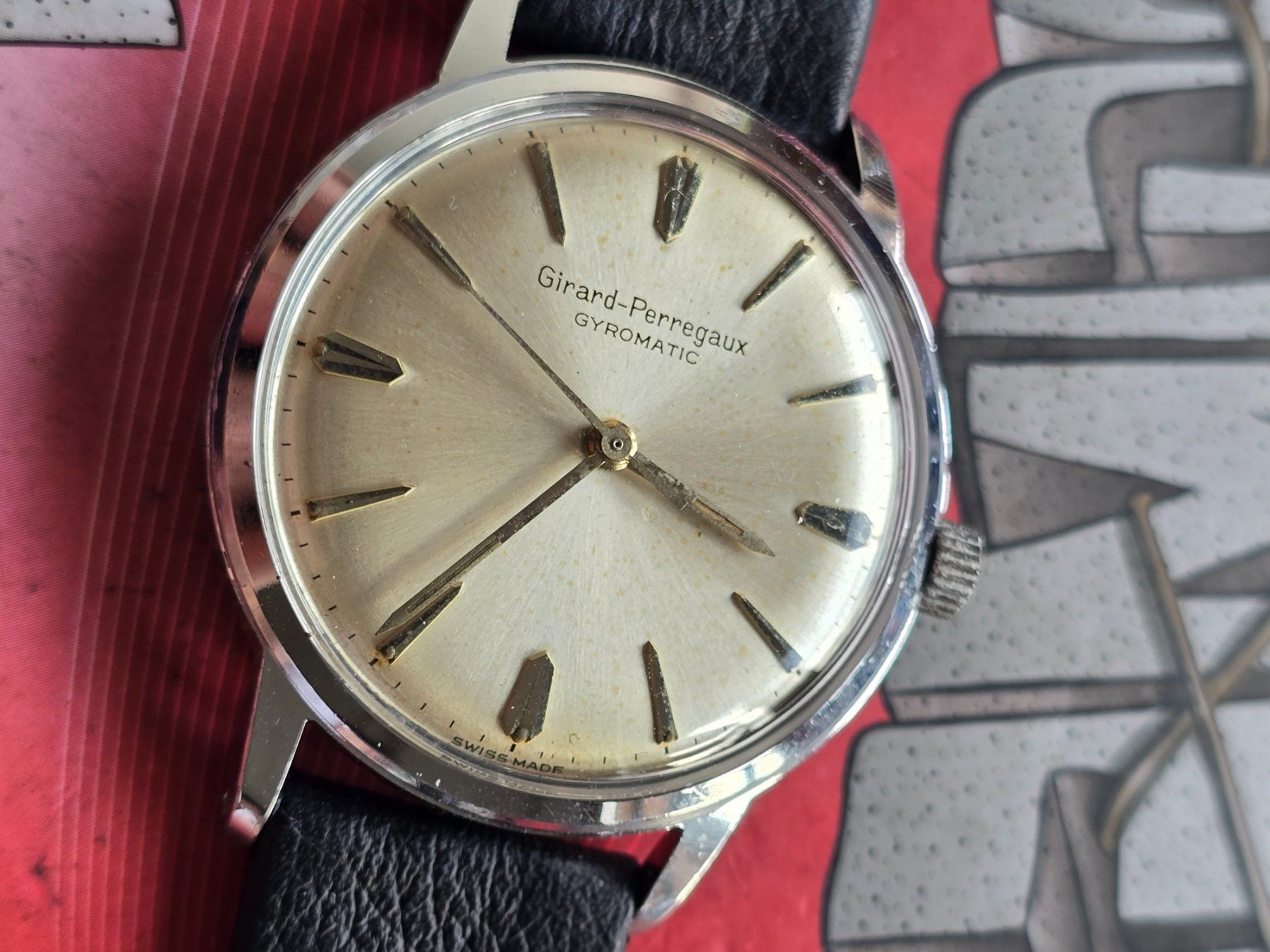 Girard-Perregaux Uhren: 311 Girard Perregaux Gyromatic ca1960 Wunderschoen – Gebraucht aus Muri AG von Corredor 8