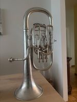 Tenorhorn Besson Silber gebraucht im Koffer