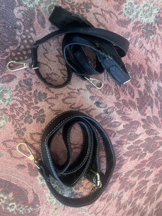 Cinturino Ukulele Vintage Regolabile - Tracolla In Lino E Pelle Con Vite Inclusa