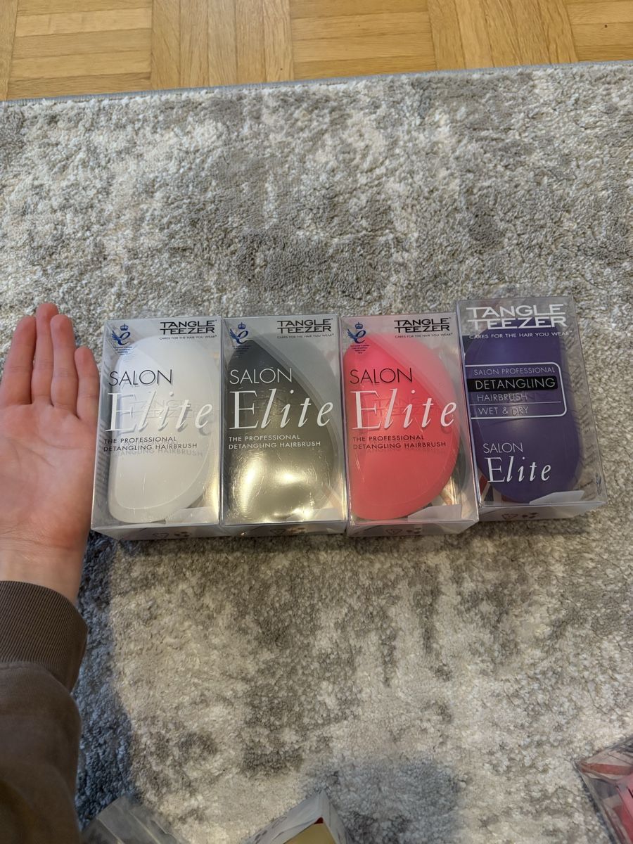 Altro per la cura dei capelli: Tangle Teezer Set, 4 Stück, NEU – Nuovo e nell'imballaggio originale da Weinfelden venduto da pro_chy2