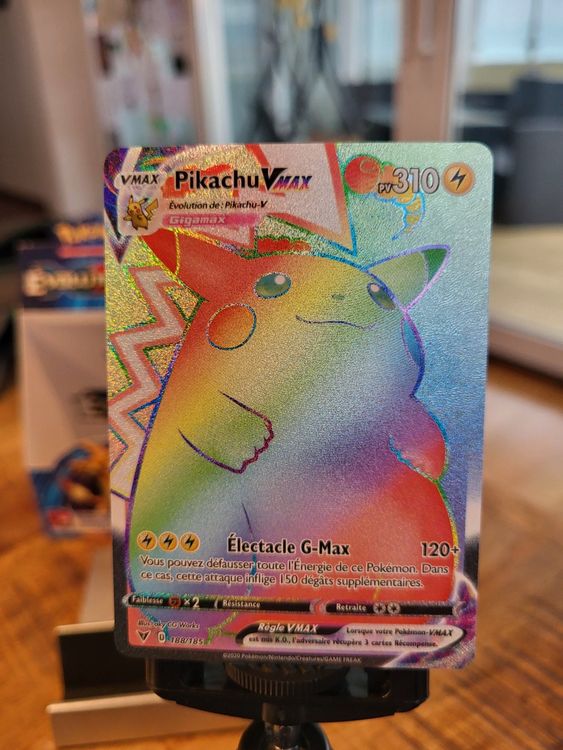 Carte Pokémon : Pikachu Vmax 188/185 Voltage éclatant | Kaufen Auf Ricardo