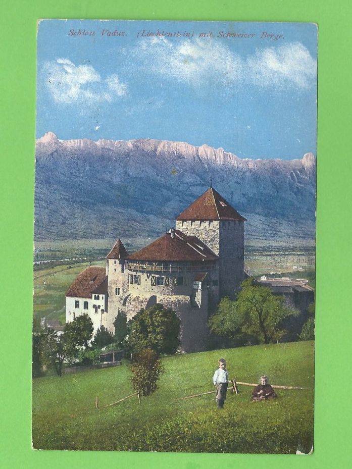 Cartoline postali: Schloss Vaduz Liechtenstein – Usato da Zürich venduto da t24_de