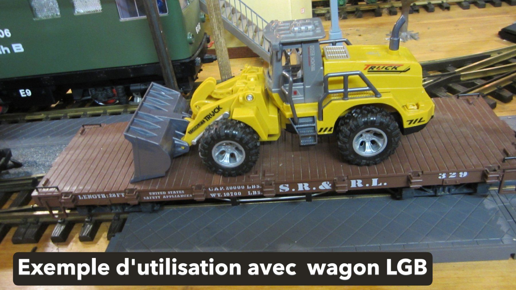 Modelleisenbahnen: Chargeuse RC – Neu und originalverpackt aus Gland von renomodel 2