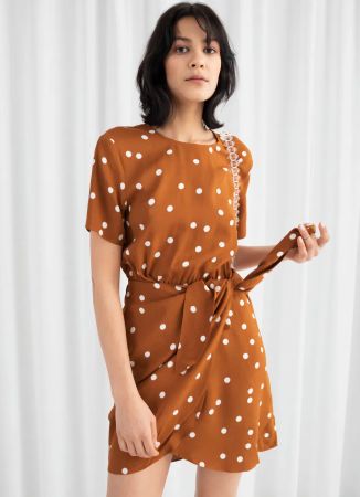 & Other Stories Kleid Viskose Gr. 38