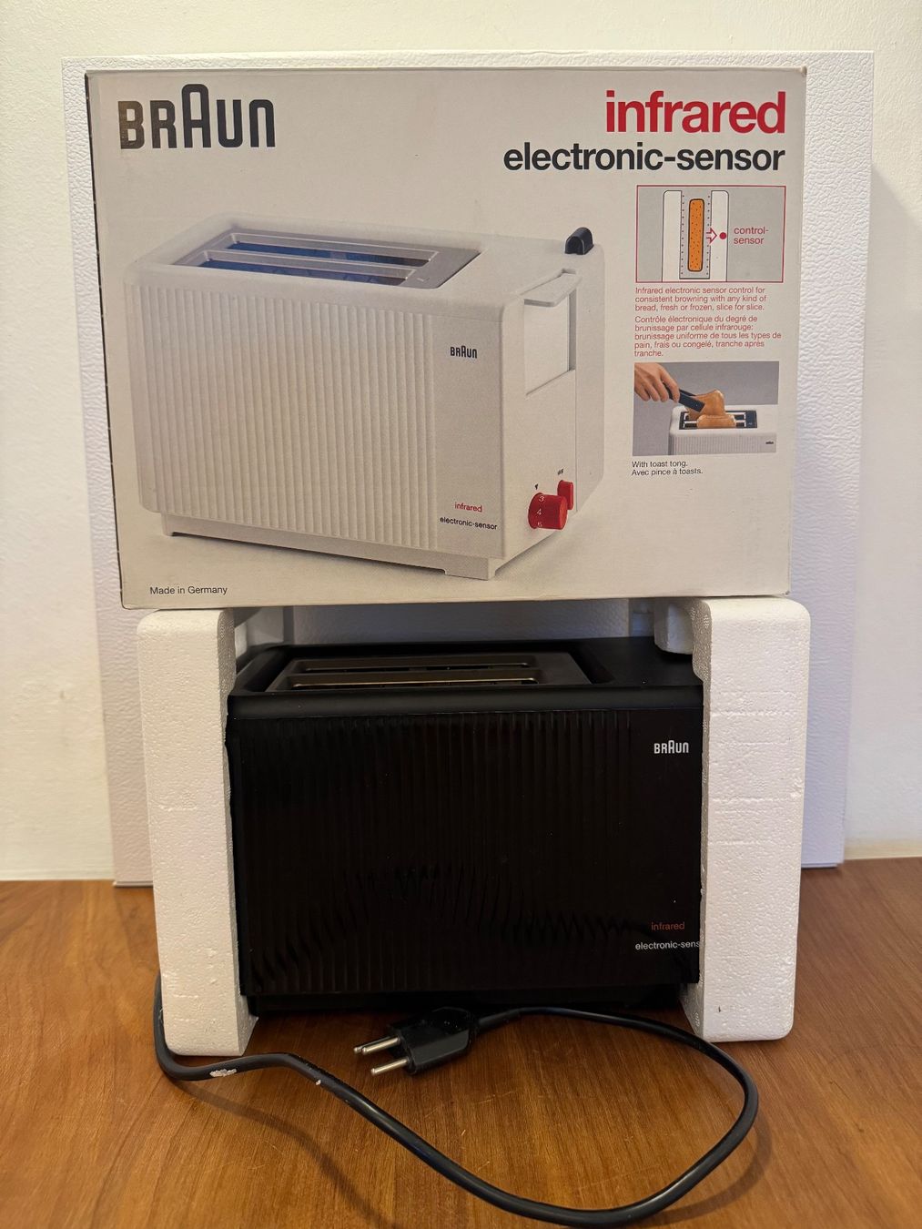 BRAUN HT 50 infrared electronic-sensor Toaster Type 4104 (Gebraucht) in ...