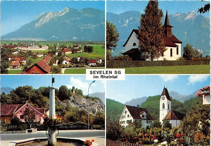 Cartes postales: SG - Sevelen – D'occasion à Ottikon b.Kemptth. par Neptun1974