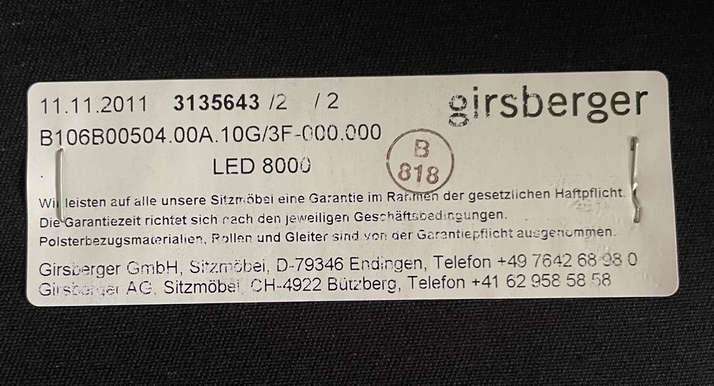 GIRSBERGER Esszimmerstühle 4Stk 5