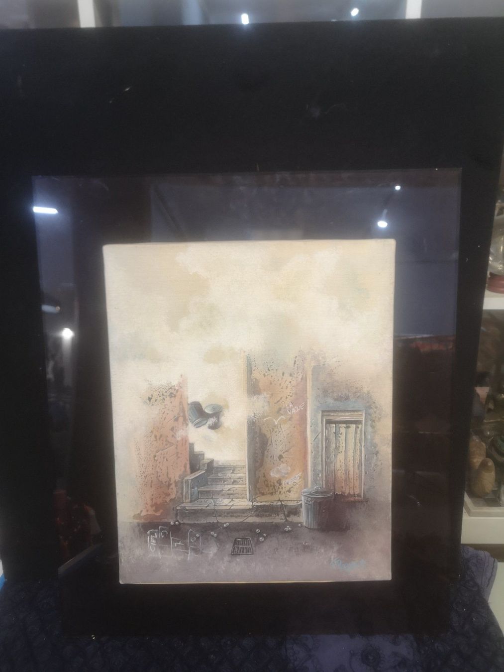 Gemälde: HUILE SUR TOILE SIGNÉE REGAMEY – Gebraucht aus Genève von Qanil77