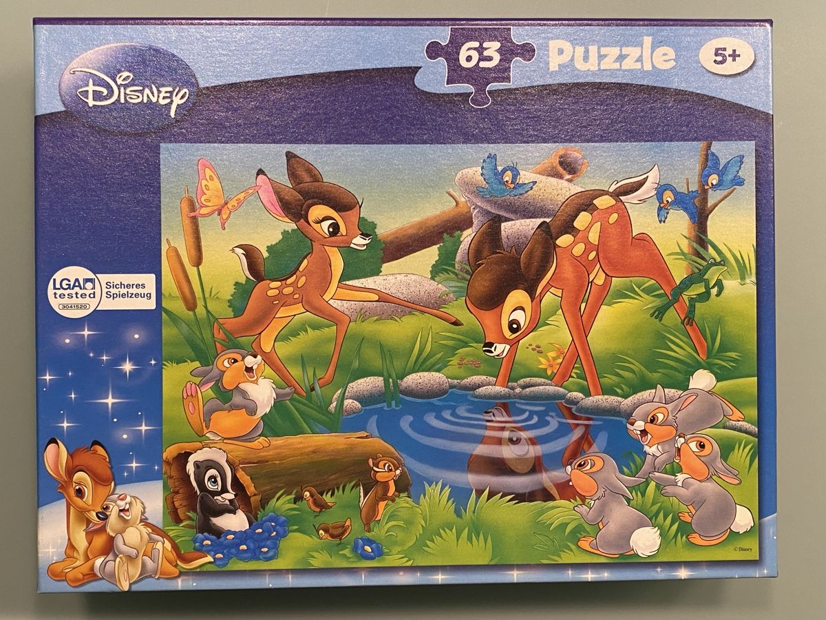 Disney Puzzles: Disney Bambi Puzzle 63 Teile, ab 5J. – Neu (gemäss Beschreibung) aus Wangen an der Aare von Chrisimi 5