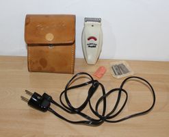 Rasierapparat Rabaldo rapid antik DDR Lederetui     RARITÄT