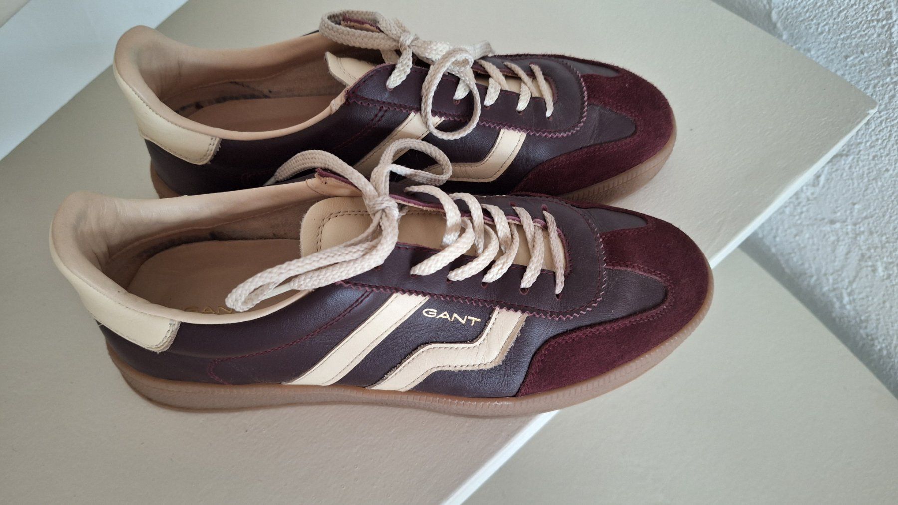 Gant Scarpe da donna: SNEAKERS GANT bordeaux/crème – Usato da Kloten venduto da rerosa01 3