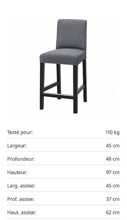 Hochstühle: Chaise haute de bar – Gebraucht aus Vich von NatachaCK 3