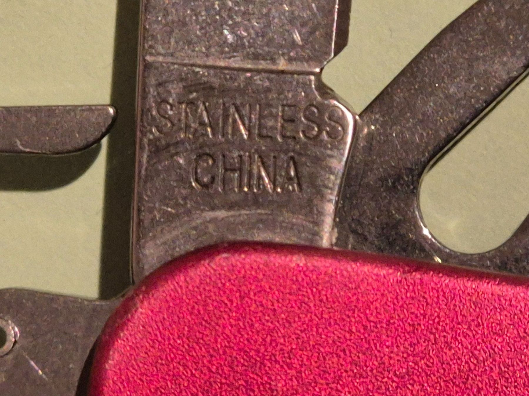 Coltelli tascabile: Sackmesser  China STAINLESS 7 Funktionen – Usato da Seewen SZ venduto da SuperpumaDisplayTeam 5