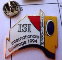 Pin  I S I  Internationale Spieltage Interlaken