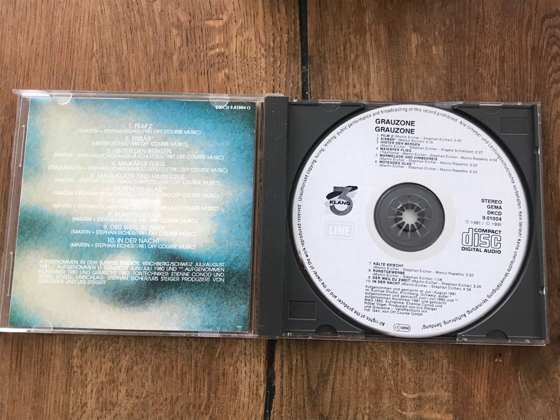 CDs: GRAUZONE - Grauzone - CD – D'occasion à Buchs AG par Archie 1