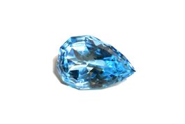 Topas - 55.33 ct - Tropfenschliff - Brasilien