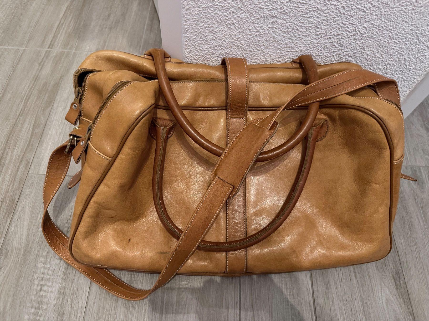 Taschen: George Rech Ledertasche hellbraun – Gebraucht aus Immensee von mikeside 5