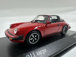 Porsche 911 Targa 1:43, limitiert, inkl.Acrylbox, MINICHAMPS