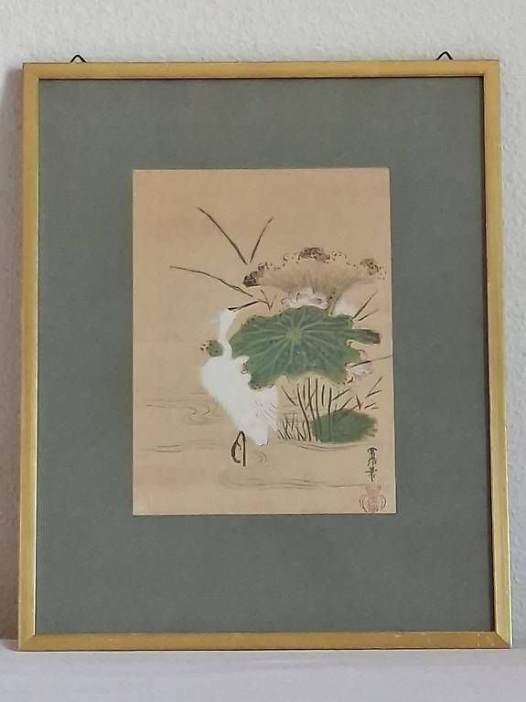 Foto & Immagini: Zwei schöne chinesische Bilder mit Vögeln – Usato da Wabern venduto da amo_pp26 1