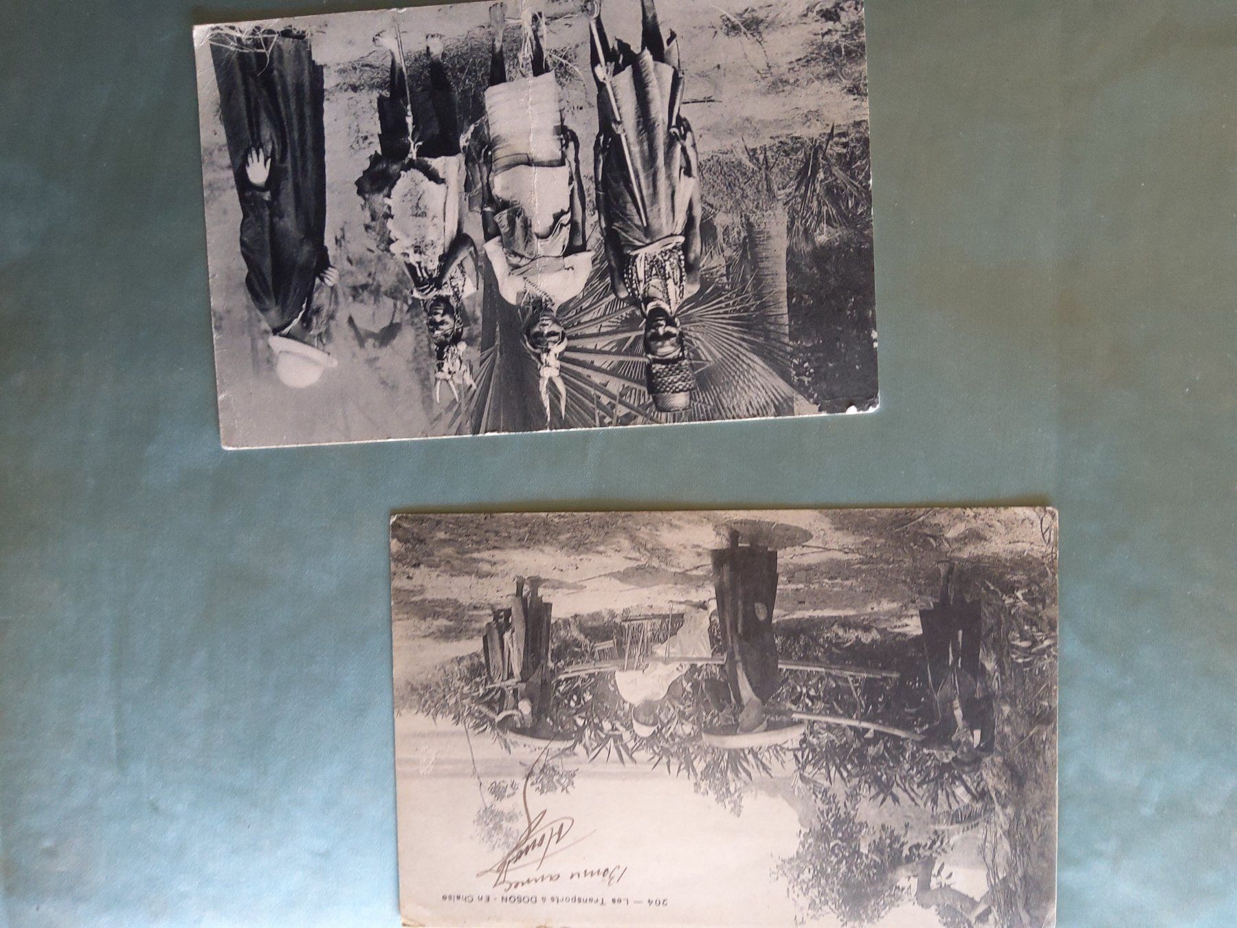 Cartoline postali: 2antike  AK Kolonialismus – Usato da Bischofszell venduto da Joachim-115 1